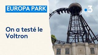 Europa Park  on a testé le Voltron le nouveau grand huit aux multiples records