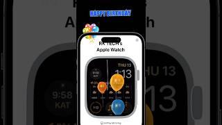 Facebook birthday wish Animations on Apple Watch