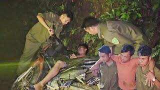 Police Nam and his colleagues help people who have accidents on the road