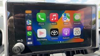 FULL TUTORIAL of Toyota’s New Software System - with apple CarPlay