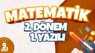 9. Sınıf 2. Dönem 1. Yazılı Hazırlık  Matematik