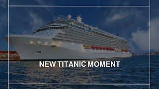 Titanic happens once again” as Carnival cruise ship collides with iceberg