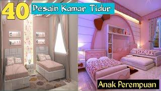 40 Contoh Kamar Tidur Anak Perempuan