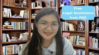 Qualifications for PAOs Free Legal Assistance