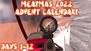 H3VR Meatmas 2022 Advent Calendar Days 1-12 VR gameplay no commentary