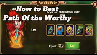 Path of the Worthy how to beat - Laras Glory - Lara Croft Event - Hero Wars Dominion Era