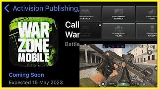 WARZONE MOBILE HUGE UPDATE  GRAPHIC SETTING + MAX GRAPHICS OPTION - GLOBAL LAUNCH INFO - S23 ULTRA