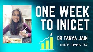 One week to INICET