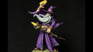 How to Paint a Wizard Miniature for Dungeons and Dragons