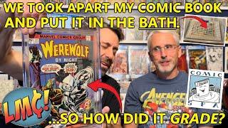 I Gave My Expensive New Comic Book a BATH then Sent it to CGC… A Comic Cleaning Story and UNBOXING