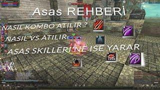 ASAS REHBERİ I ASASLA VS NASIL ATILIR I SKİLLER NE İŞE YARAR I SKİLL BAR NASIL OLMALI