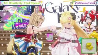 Polka and Watame try durian candy on Yopis birthday【Hololive】#iofiGalaxyTicket