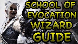 D&D5E SCHOOL OF EVOCATION WIZARD GUIDE