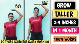 Grow Taller 2-4 inches in 1 Month  Height Boosting Exercises  Growth Taller Fast  Fitness Journey