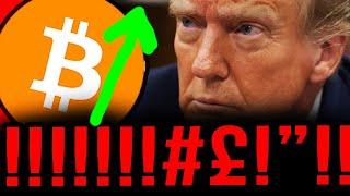 BITCOIN HOLY SH*T TRUMP BACKING DOLLAR WITH BITCOIN..... 