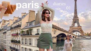 LIFE IN PARIS  apartment tour cute cafes & eiffel tower