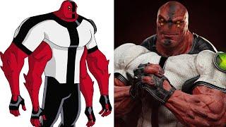 BEN 10 CHARACTERS IN REAL LIFE REALISTIC AND FAN ARTS VERSIONS