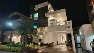 TRIPLEX FURNISHED 4 BHK VILLA FOR SALE GATED COMMUNITY HYDERABAD ELIP PROPERTY #villa #home #sale