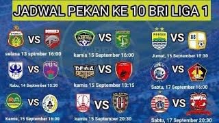 jadwal pertandingan BRI liga 1 20222023 terlengkap dan terupdate hari ini