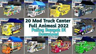 20 Mod Bussid Truck Canter Full Animasi 2022 - Mod Bus simulator indonesia