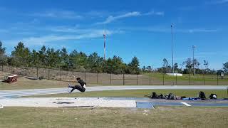 Long jump hitch kick with 8m jumper Yuki Hashioka