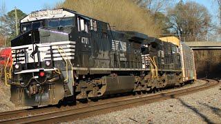 Railfanning Austell GA March 10th 2024 Part 2 Feat. KCS Gray Ghost