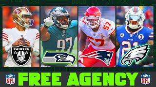 NFL Free Agency Predictions 2023  Predicting Where The Top NFL Free Agents Will SIGN This Offseason