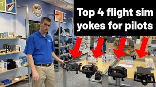 Flight simulator yokes for pilots - how to stay current while youre at home Logitech Honeycomb