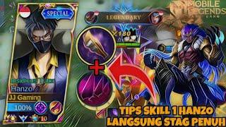 HANZO DI PATCH TERBARU SKILL 1 NYA MAKIN MENGGILA - BANTAI MUSUH SAMPAI KEWALAHAN - Mobile Legends