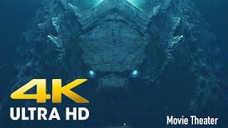 Godzilla King of the Monsters 2019 -   Godzilla submarine attack scene 