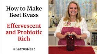 How to Make Beet Kvass - A Probiotic Rich Fermented Drink for Good Gut Health