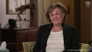 Holocaust Survivor  Eva Ray  USC Shoah Foundation