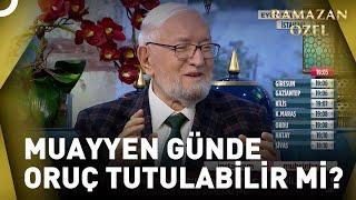 Kadınların Özel Hali Uzun Sürerse Ne Yapmalıdırlar?  Necmettin Nursaçanla İftar Saati