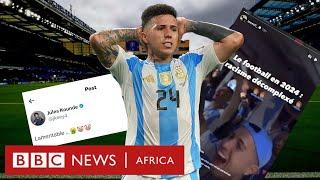 Enzo Fernandez Why is the Argentina footballer at the centre of a racism row? - BBC Africa