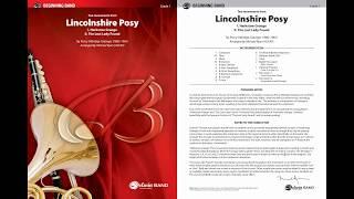 Lincolnshire Posy arr. Michael Ryan – Score & Sound