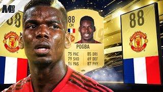 FIFA 19 POGBA REVIEW  88 POGBA PLAYER REVIEW  FIFA 19 ULTIMATE TEAM