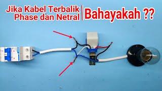 PHOTOCELL TIDAK BERFUNGSI APABILA KABEL PHASA DAN NETRALNYA TERBALIK BENARKAH ??