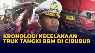 Kronologi Kecelakaan Truk Tangki BBM Pertamina di Cibubur