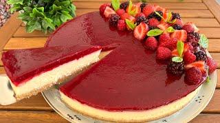 BU ZAMANA KADAR YAPTIĞIM EN İYİ CHEESECAKE️Orman Meyveli Cheesecake Tarifi  Çiçekintarifleri