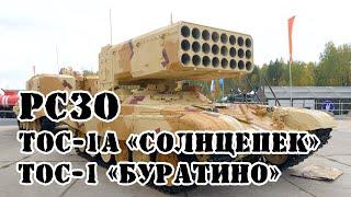 Советскаяроссийская РСЗО ТОС-1 «Буратино» ТОС-1А «Солцепек»  Обзор