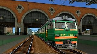 Trainz12  пл. 47 км - Казанский Вокзал на ЭР2Р-7030