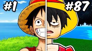 If Luffy Played 100 One Piece Roblox Games