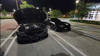 EPIC A90 Supra 6 Port 7480 vs C7 Z06 Cam FBO Ported Blower Nitrous