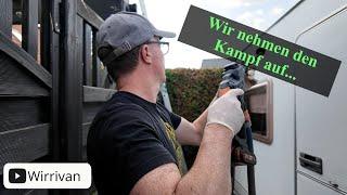 Wohnwagen rein...Camping fein