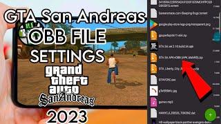 How To ExtractSetup GTA SA OBB File using Zarchiver 2023