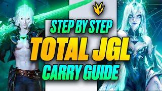 Step By Step TOTAL JUNGLE CARRY Guide To Dominate Games  How To Get S+ EVERY Game On EVERY Jungler