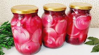 Only in 5 minutes The most delicious ONION recipe I always make like this #Pickled #onion