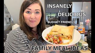 BUDGET FRIENDLY FAMILY MEAL IDEAS FULL PREP & COOK WITH ME