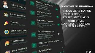 GB WHATSAPP PRO TAMPILAN IPHONE TERBARU 2023 NO PASWORD