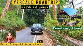 Bangalore to Yercaud Road trip230kmThe story resort FOREST VIEW roomYercaudEP1Karaj Vlog